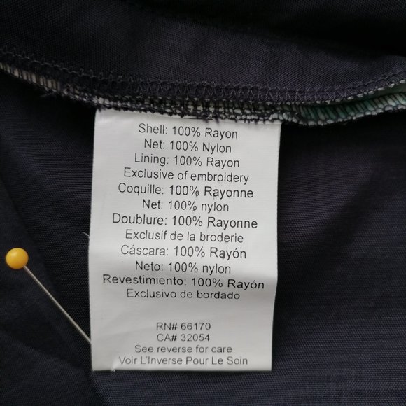 Anthropologie Bhanuni By Jyoti Turquois Embroidery Beaded A-Line Dress Sz 0 - Picture 9 of 9